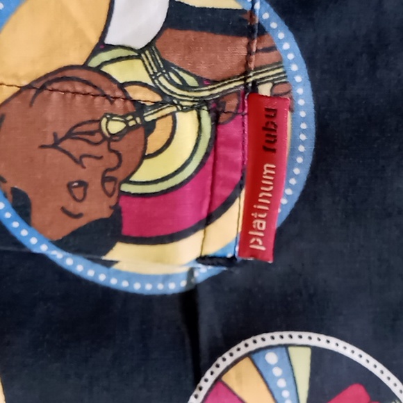 Platinum Fubu Vintage Fat Albert & The Junkyard Gang Short Sleeve Button Down L - Picture 10 of 11